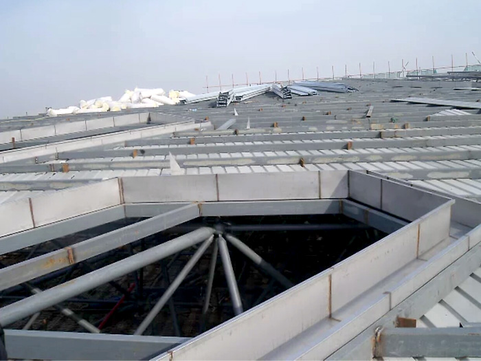 兴安盟安吉县体育馆网架